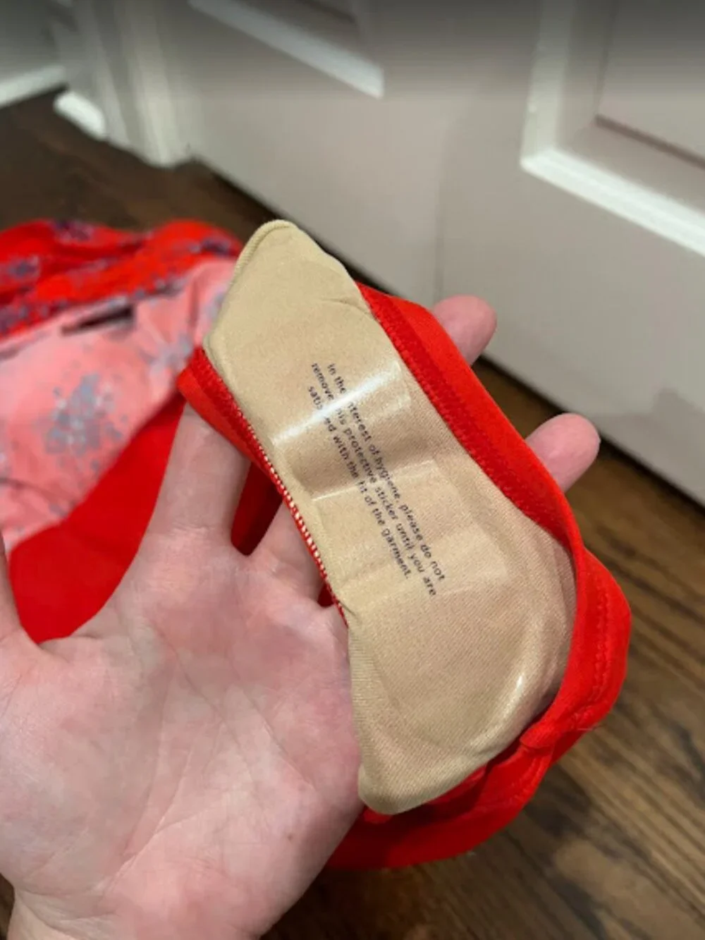 NWT Catherine's One-Piece Swim Dress, Red/Blue Stars - Plus Size 28W - Picture 7 of 8